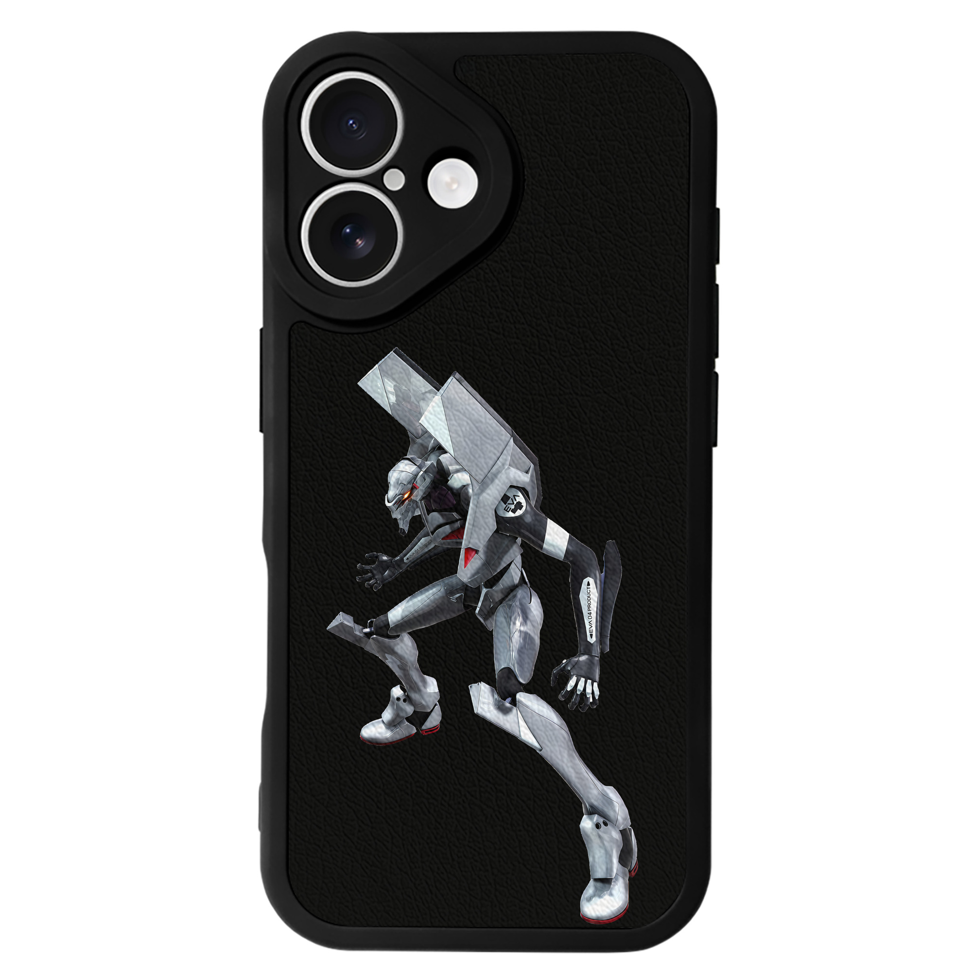 （画像用） EVA 新世紀エヴァンゲリオン 【iPhone 16シリーズ対応】シリコンスマホケース（レザー調） 材質：シリコン